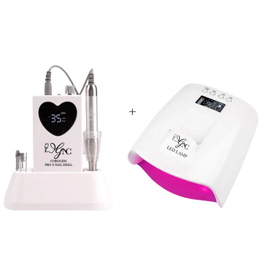 E-Bundle: elektrische vijl + led lamp